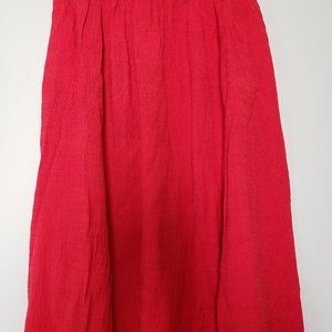 Arthur Max Sportswear  RED Skirt. Sz. Small